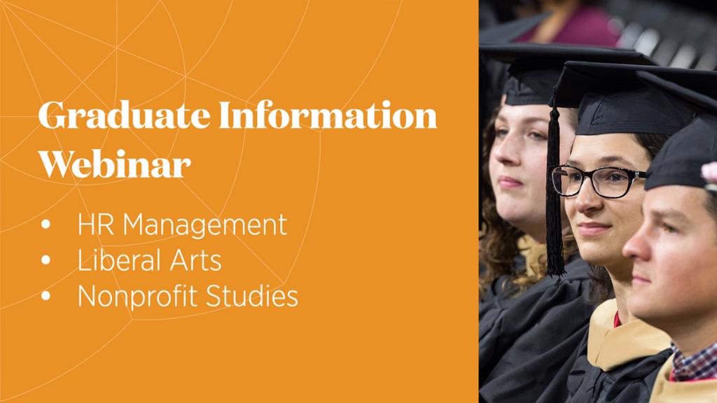 Online Information Session - Graduate HR Management, Liberal Arts