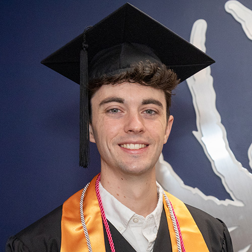 headshot of Tanner Atkinson, C’24