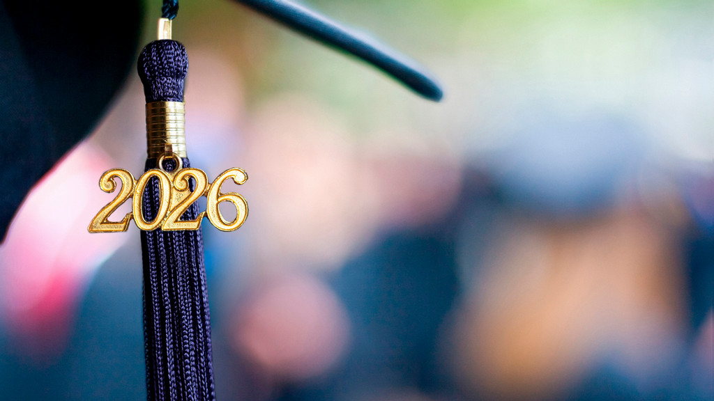 Class of 2026 mortarboard tassel