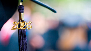 Class of 2026 mortarboard tassel
