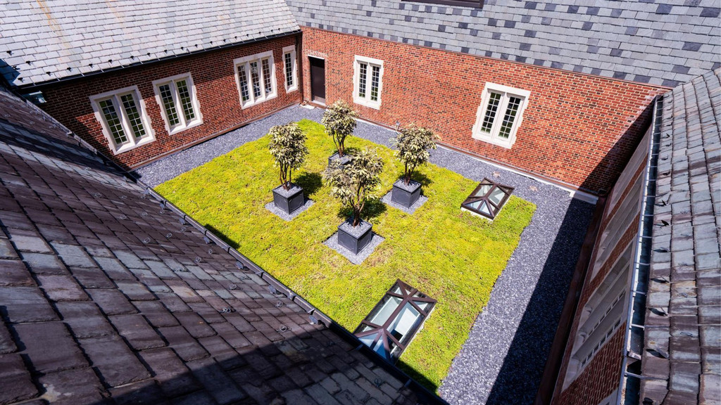Green roof at the Law School