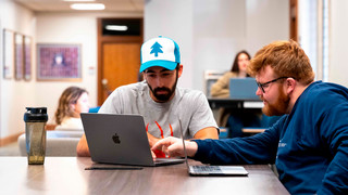 Students meeting together