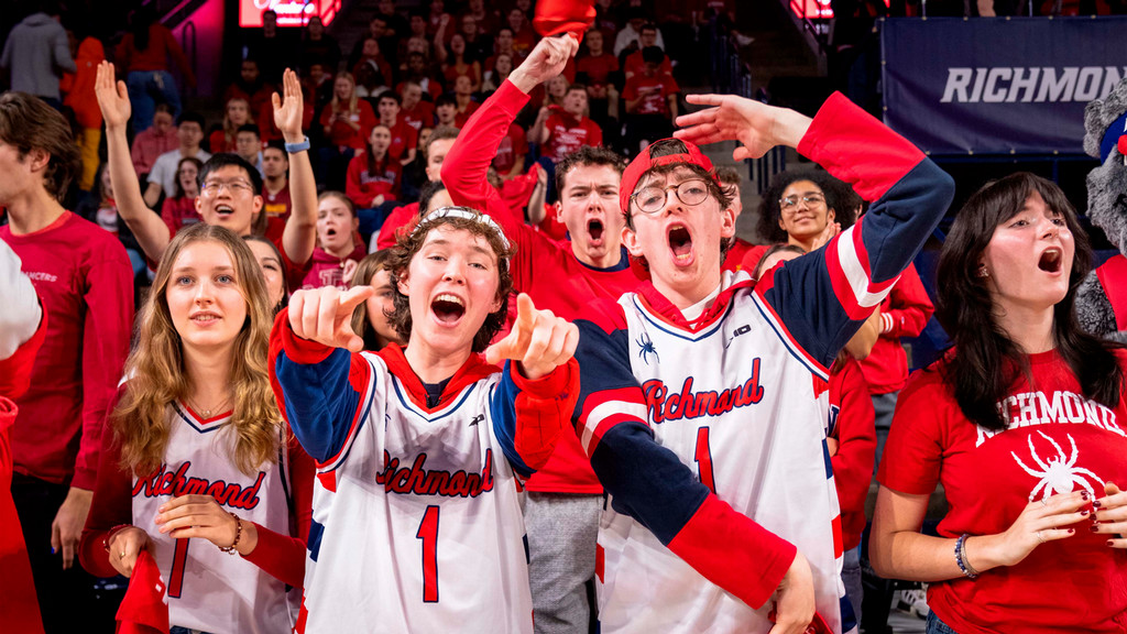 University of Richmond Students At Home Basketball Game