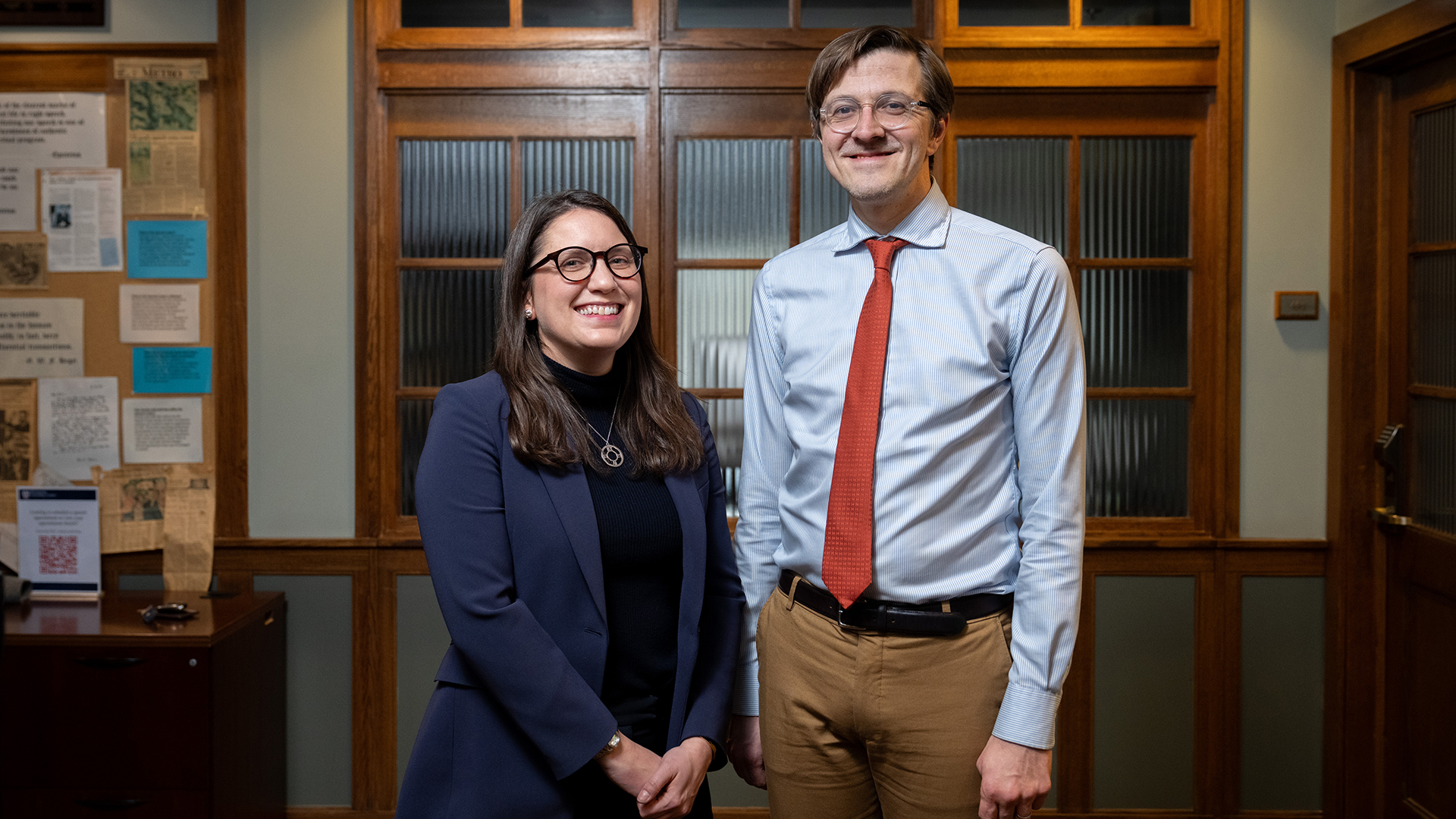 Jepson Scholars Alex Konigsberg, Nandini Raisurana, Abigail Smith, Caleb Silvergleid, Nora Buell, Amal Ali, Sanjna Kaul, and Jackson Sandler-Bussey.
