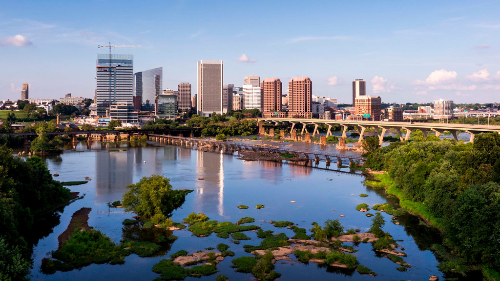City of Richmond skyline