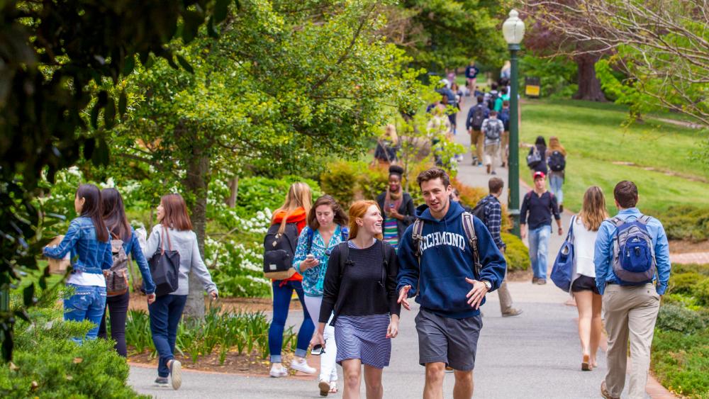 University of Richmond ranks 61 on Wall Street Journal's list of 1,000