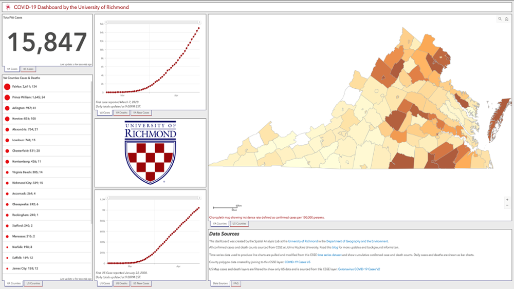 University of Richmond Department of Geography Creates Open Access