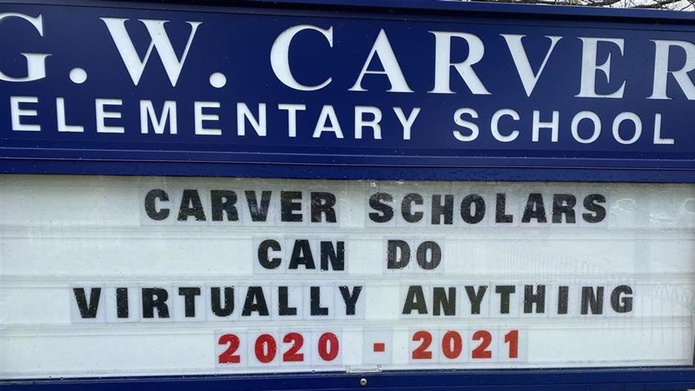 Tiawana Giles, GC'13, principal of GW Carver Elementary, named runner