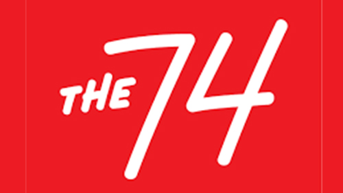 The 74 logo