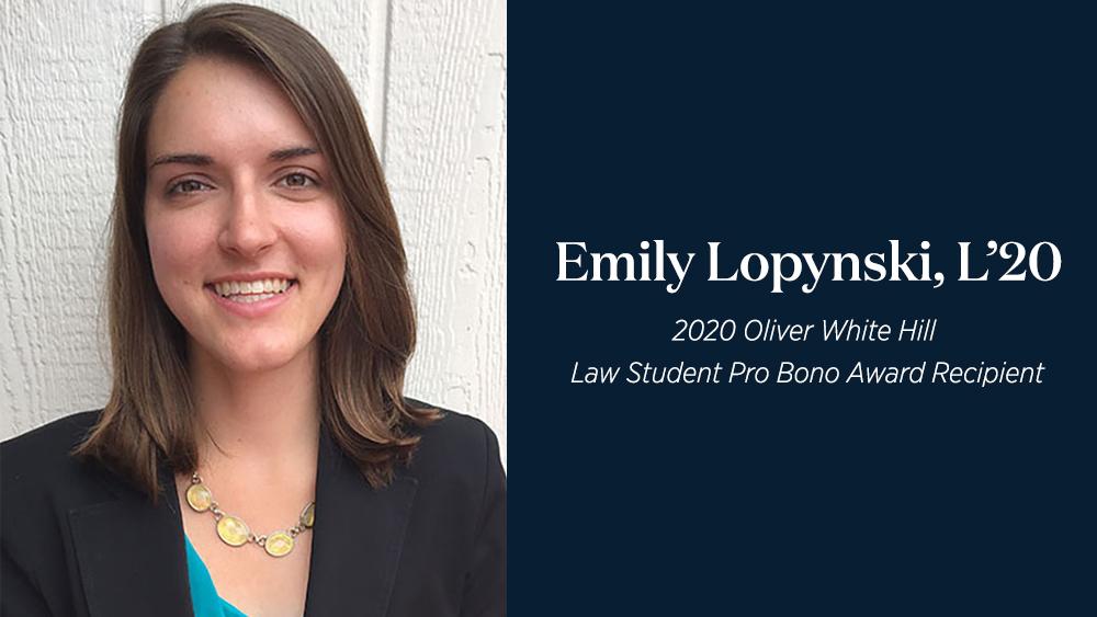 Richmond Law Student Honored With Pro Bono Award Law University Of Richmond